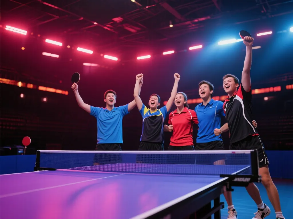 乒坛巅峰对决：中国队再掀荣耀风暴于世界职业大联盟